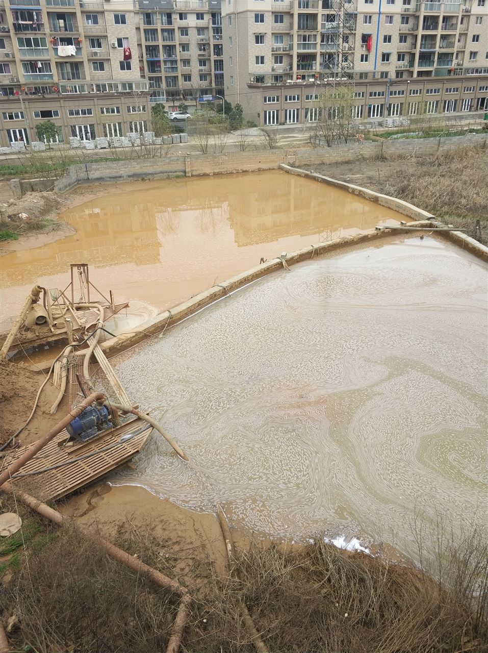 海南沉淀池淤泥清理-厂区废水池淤泥清淤